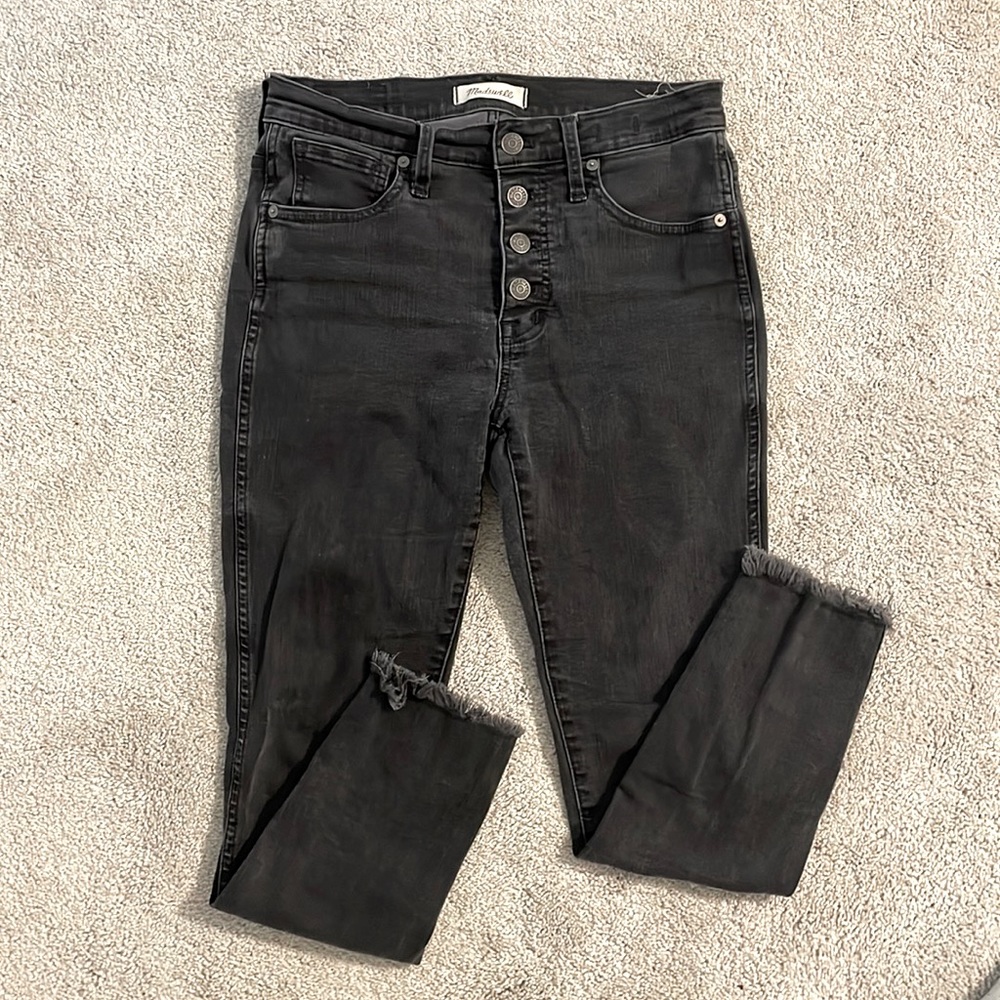Madewell jeans 10” high rise 27P, inseam: 28 1/2"